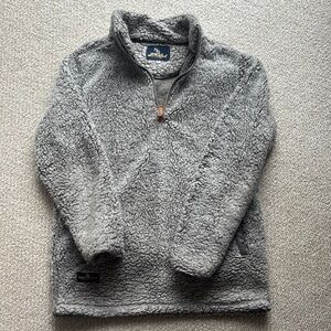 Simply Southern Gray Sherpa Pullover